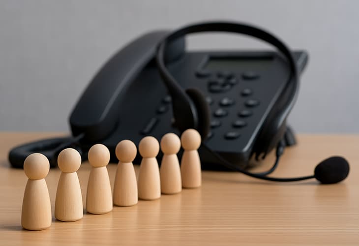 صف های طولانی مرکز تماس و استفاده از چت‌بات برای کاهش زمان انتظار مشتری