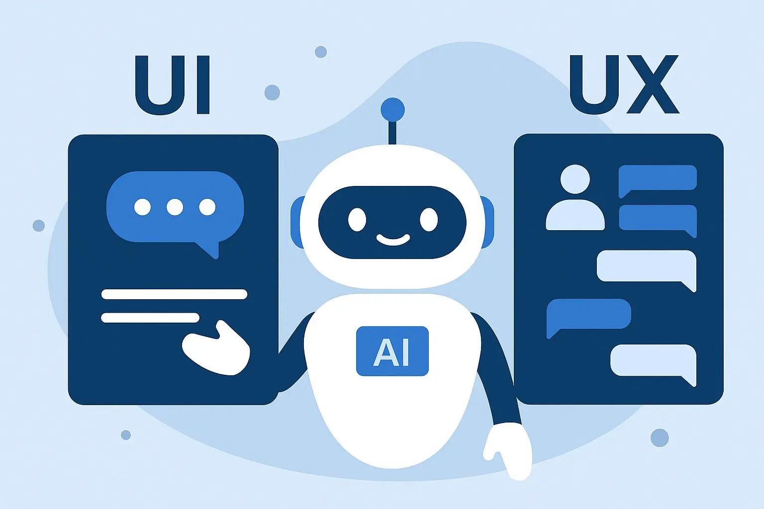 تجربه کاربری یکپارچه و حرفه‌ای در چت بات سفارشی