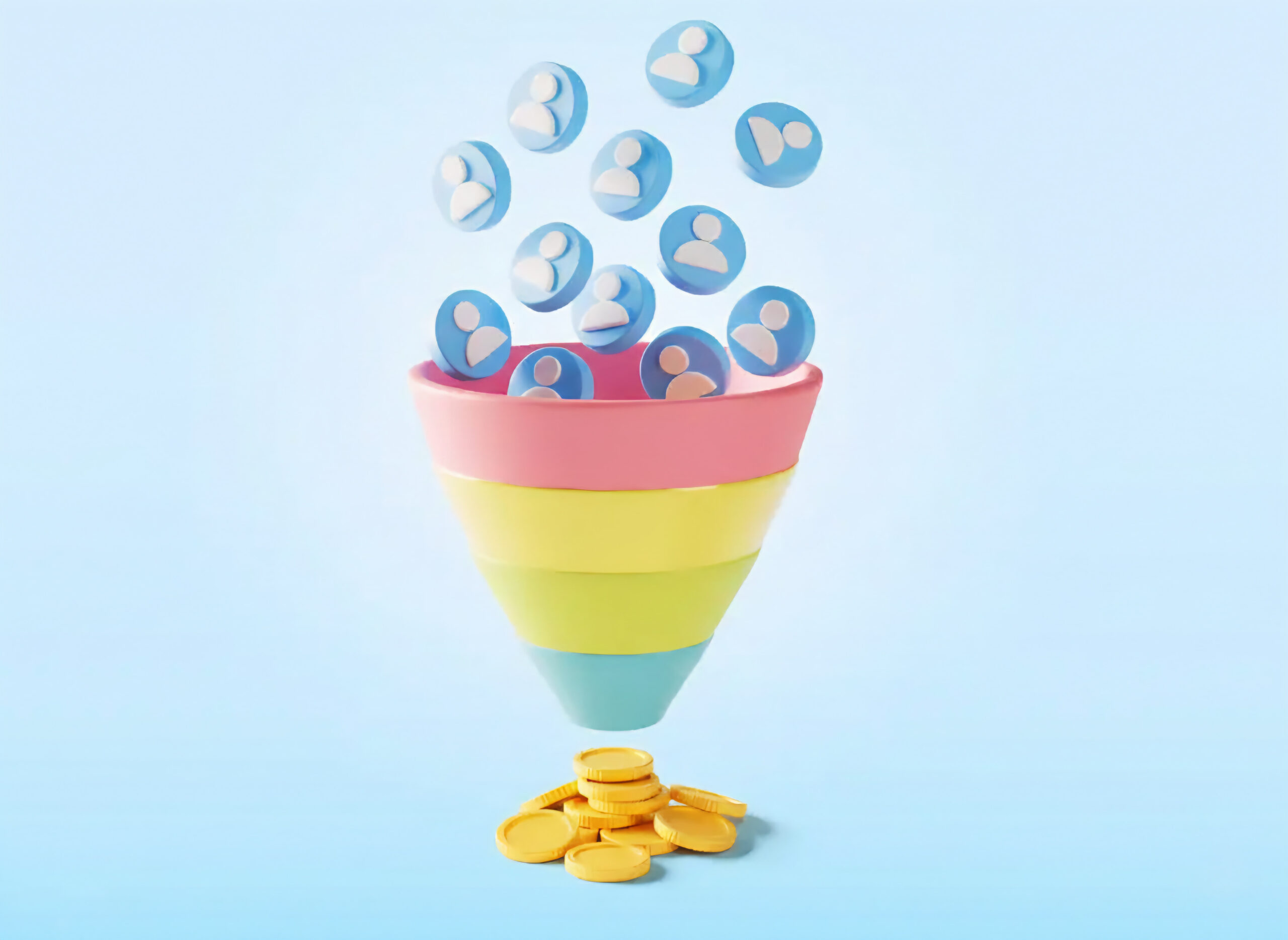 نقش داده‌ها و تحلیل در ساخت قیف بازاریابی تعاملی