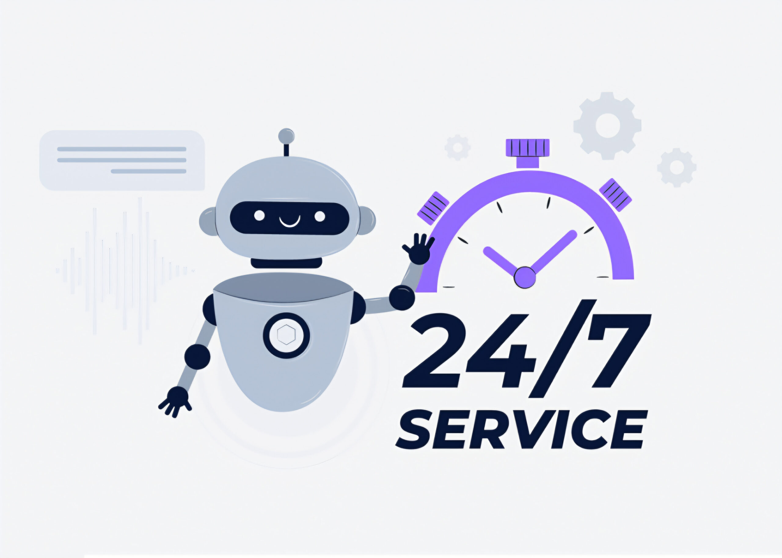 پاسخ‌گویی ۲۴ ساعته و مدیریت حجم پیام‌ها